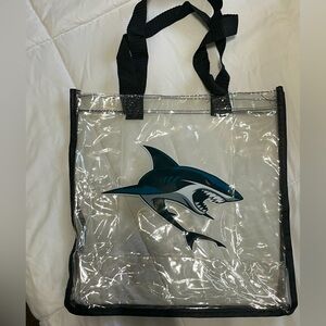 San Jose Sharks clear tote